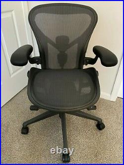 Herman Miller Aeron Remastered Ergonomic Office Chair Posture Fit Size A 2020