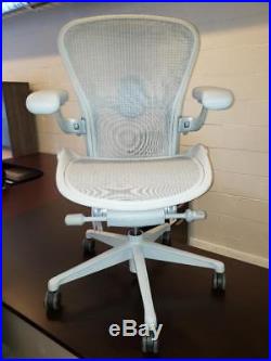 Herman Miller Aeron (Remastered) Ergonomic Office Task Chair, Fully Loaded