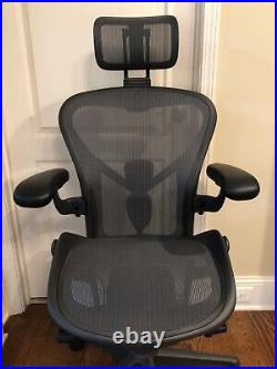 Herman Miller Aeron Remastered Fully Loaded (Size B) with Headrest