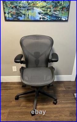 Herman Miller Aeron Remastered. Less than 2 years old