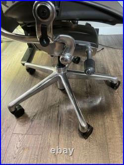 Herman Miller Aeron Remastered Office Chair 2025 Size B Aluminum Frame