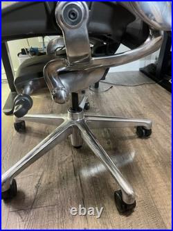 Herman Miller Aeron Remastered Office Chair 2025 Size B Aluminum Frame