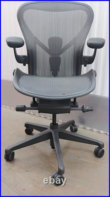 Herman Miller Aeron Remastered Office Desk Chair Size B Fully Adjustable