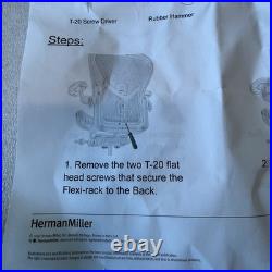 Herman Miller Aeron Remastered Posture Fit Support Kit Size B (READ DESCRIPTION)