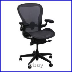 Herman Miller Aeron Remastered V2 Chair Size C withAdjustable Lumbar Support
