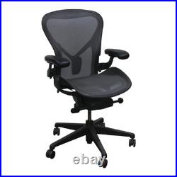 Herman Miller Aeron Remastered V2 Mesh Office Chair Size A withLumbar Support