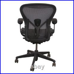 Herman Miller Aeron Remastered V2 Size B PostureFit SL Graphite Ergonomic Chair