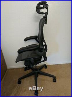 Herman Miller Aeron Remastered fully adjustable size B with added headrest