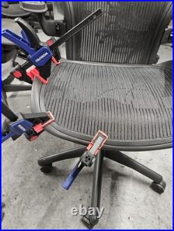 Herman Miller Aeron Replacement Seat Mesh Size B Graphite NEW FREE SHIPPING