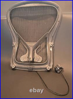 Herman Miller Aeron Seat Back Size C parts graphite black maybe actuator nice