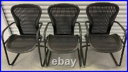 Herman Miller Aeron Side Chairs, Carbon Classic, Size B