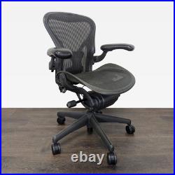 Herman Miller Aeron Size A Ergonomic Office Chair Black Mesh