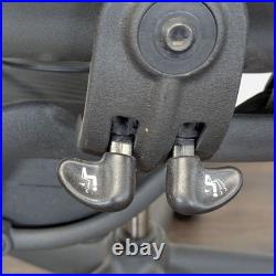 Herman Miller Aeron Size A Ergonomic Office Chair Black Mesh