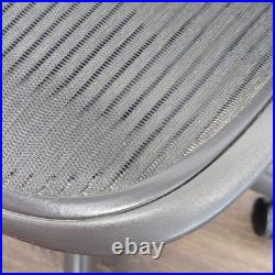 Herman Miller Aeron Size A Ergonomic Office Chair Black Mesh