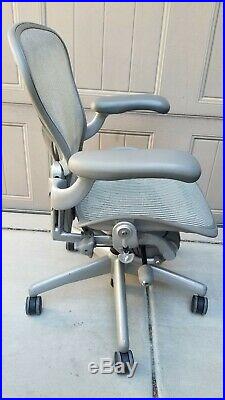 Herman Miller Aeron Size A Posturefit Fully Loaded Office Desk Chair Chairs