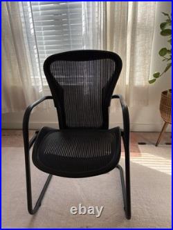 Herman Miller Aeron Size B Adjustable Ergonomic Black Office Desk Chair