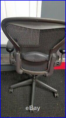 Herman Miller Aeron Size B Adjustable Mesh Professional Office Chair with Lumbar