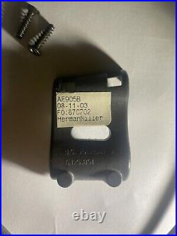 Herman Miller Aeron Size B Back Rest In Dark With Screws And Back Rest Cable