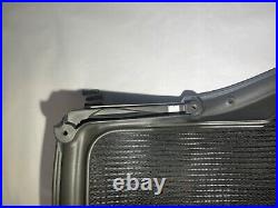 Herman Miller Aeron Size B Back Rest In Dark With Screws And Back Rest Cable