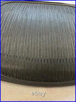 Herman Miller Aeron Size B Carbon (3D01) Seat Pan