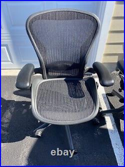 Herman Miller Aeron Size B Chair Used Set Of 2