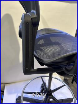 Herman Miller Aeron Size B Drafting Chair/ Stool