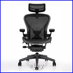 Herman Miller Aeron Size B Fully Loaded Posture Fit Support Chair Open Box