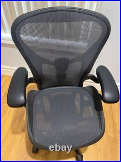 Herman Miller Aeron Size B Graphite PostureFit SL Fully Loaded $1,300 OBO Herman Miller Aeron Size B Graphite PostureFit SL Fully Loaded $1,300 OBO