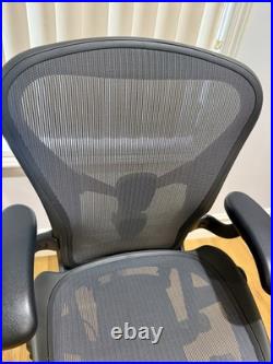 Herman Miller Aeron Size B Graphite PostureFit SL Fully Loaded $1,300 OBO Herman Miller Aeron Size B Graphite PostureFit SL Fully Loaded $1,300 OBO