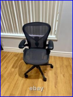 Herman Miller Aeron Size B Graphite PostureFit SL Fully Loaded $1,300 OBO Herman Miller Aeron Size B Graphite PostureFit SL Fully Loaded $1,300 OBO