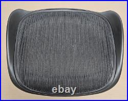 Herman Miller Aeron Size B (Medium) Carbon Graphite Seat Pan, Mesh