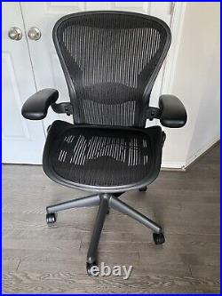 Herman Miller Aeron Size B Office Chair Graphite