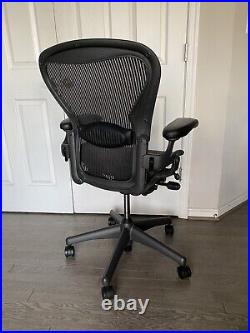 Herman Miller Aeron Size B Office Chair Graphite