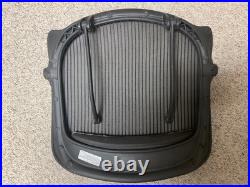 Herman Miller Aeron Size B Office Chair Seat Mesh Graphite Replacement With Screws