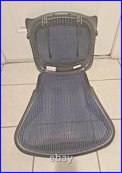 Herman Miller Aeron Size B Seat, Backrest, & Seatlink(Blue)