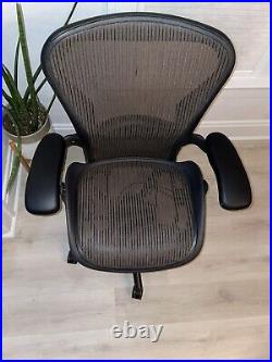 thumbnail image 2 of Used Herman Miller Aeron Seat Back – SIZE B – Purple Mesh – Office Chair Part 2 of 5