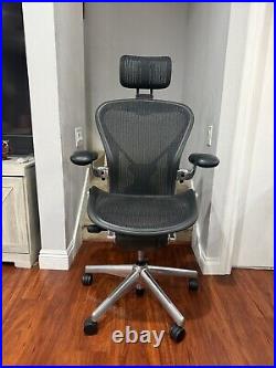 Herman Miller Aeron Size B fully Loaded With Posturefit