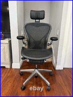 Herman Miller Aeron Size B fully Loaded With Posturefit