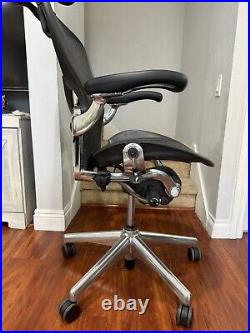 Herman Miller Aeron Size B fully Loaded With Posturefit