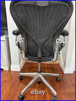 Herman Miller Aeron Size B fully Loaded With Posturefit