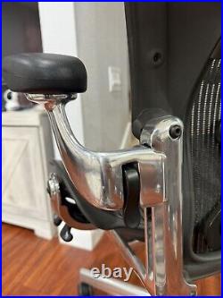 Herman Miller Aeron Size B fully Loaded With Posturefit
