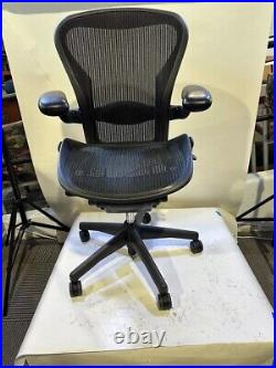 Herman Miller Aeron Size B in Black (Fully Loaded)