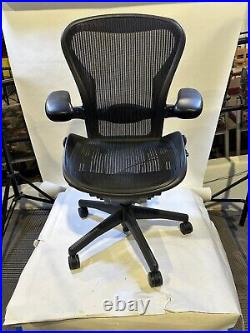 Herman Miller Aeron Size B in Black (Fully Loaded)