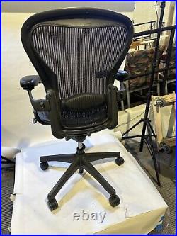 Herman Miller Aeron Size B in Black (Fully Loaded)