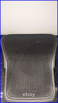 Herman Miller Aeron Size C (3 Dots) Seat Back. Aeron Parts. Carbon