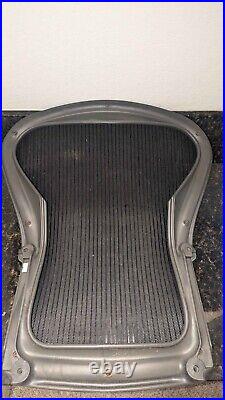 Herman Miller Aeron Size C (3 Dots) Seat Back. Aeron Parts. Carbon