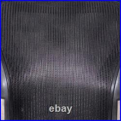 Herman Miller Aeron Size C Aeron Black Mesh Seat Back