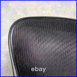 Herman Miller Aeron Size C Aeron Black Mesh Seat Back