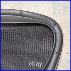 Herman Miller Aeron Size C Aeron Black Mesh Seat Back