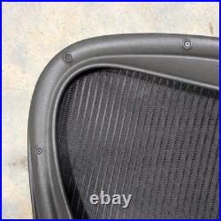 Herman Miller Aeron Size C Aeron Black Mesh Seat Back